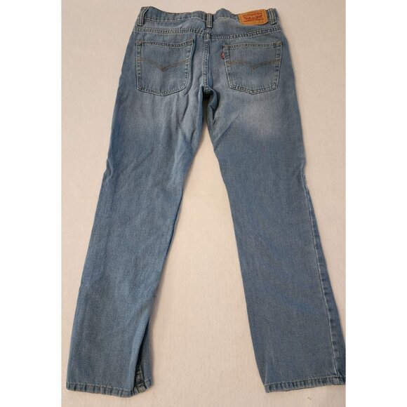 Levis 511 Slim Fit Jeans W28 L28 Light Wash Denim Made In Kenya - Picture 7 of 14